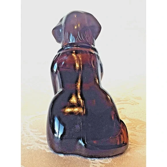 Vintage Avon St. Bernard Dog Cologne Aftershave Bottle Decanter ~ Empty - Picture 4 of 7